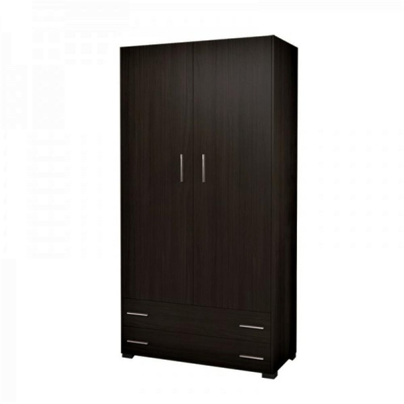 Ντουλάπα Δίφυλλη Βέγγε με Συρτάρια