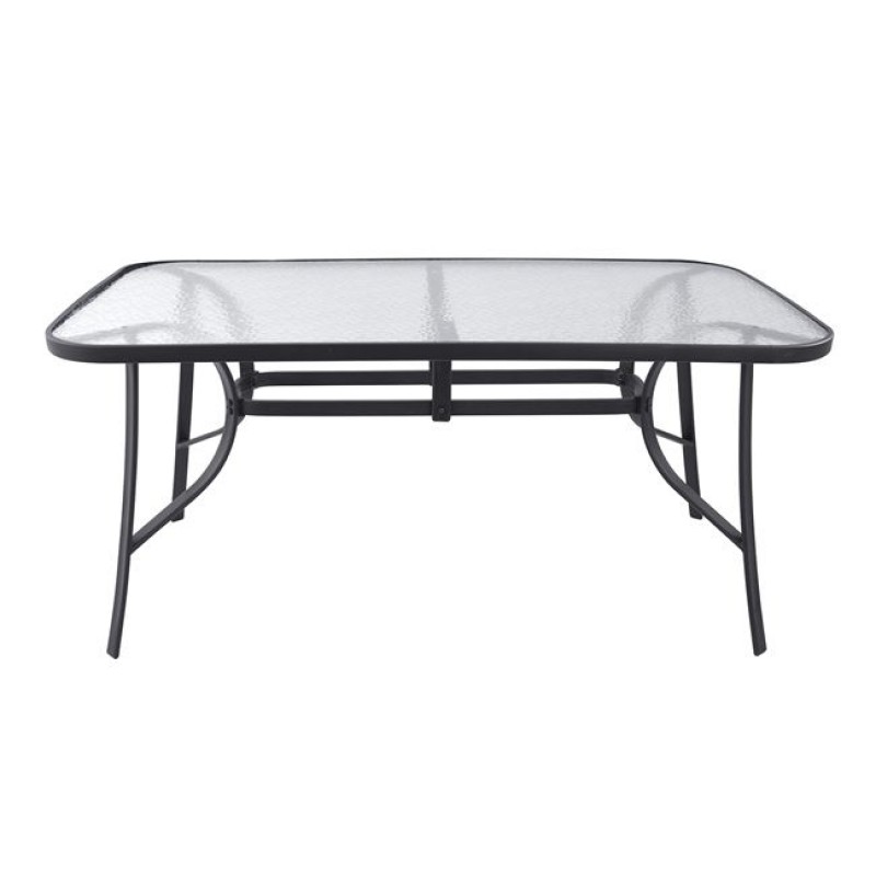 Ορθογώνιο Τραπέζι Bruno 160x90 Ανθρακί