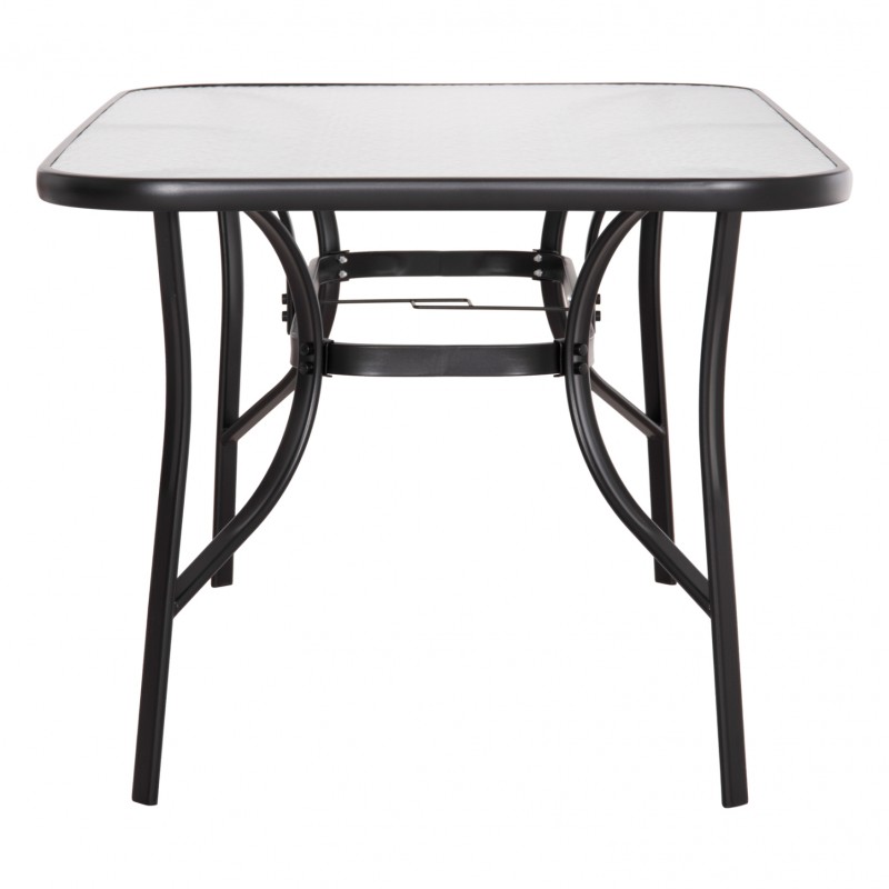 Ορθογώνιο Τραπέζι Bruno 150x90 Μαύρο